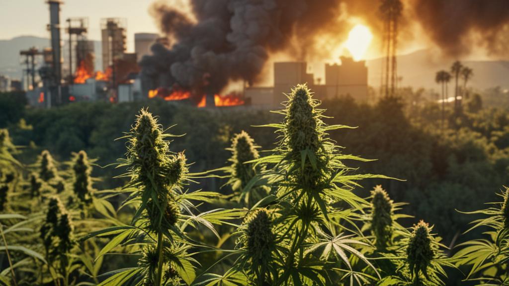 L'industrie du cannabis au cœur des incendies de Los Angeles : une solidarité verte
