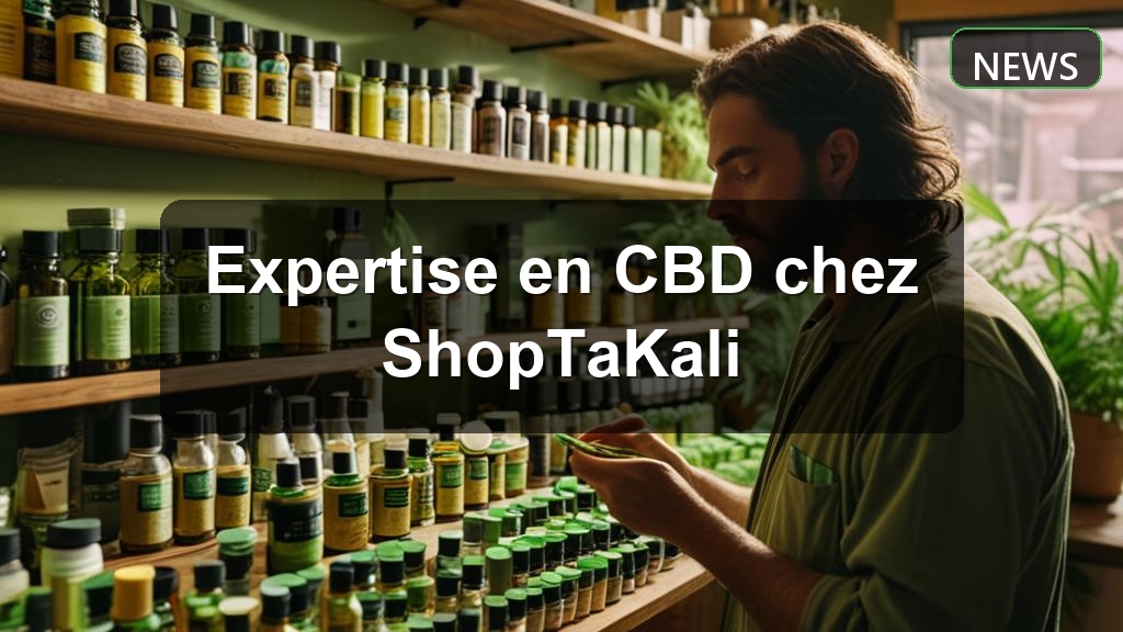 Expertise en CBD chez ShopTaKali