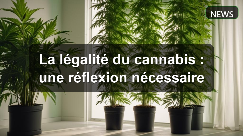 La légalité du cannabis : une réflexion nécessaire